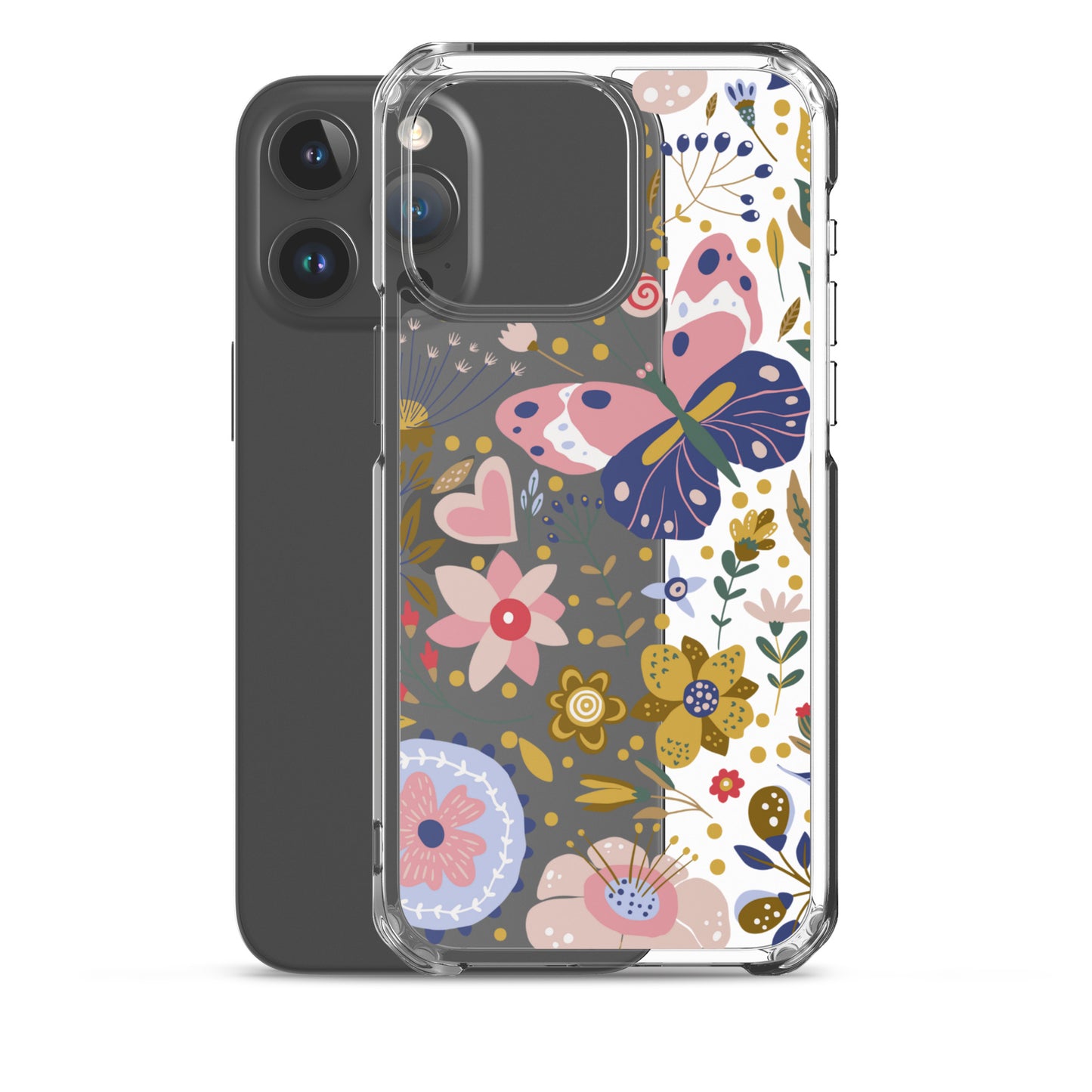 Butterfly Whimsy Clear Case for iPhone®
