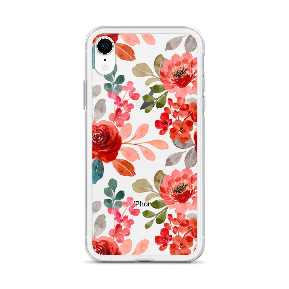 Rosy Posy Clear Case for iPhone®