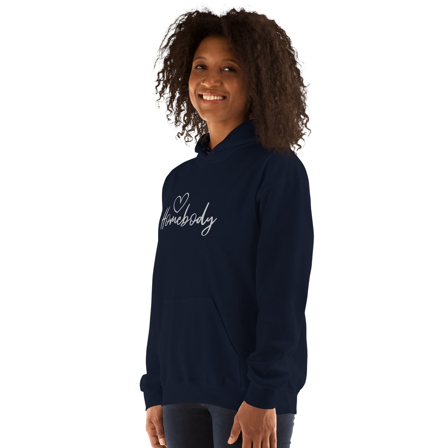 Embroidered Homebody Unisex Hoodie