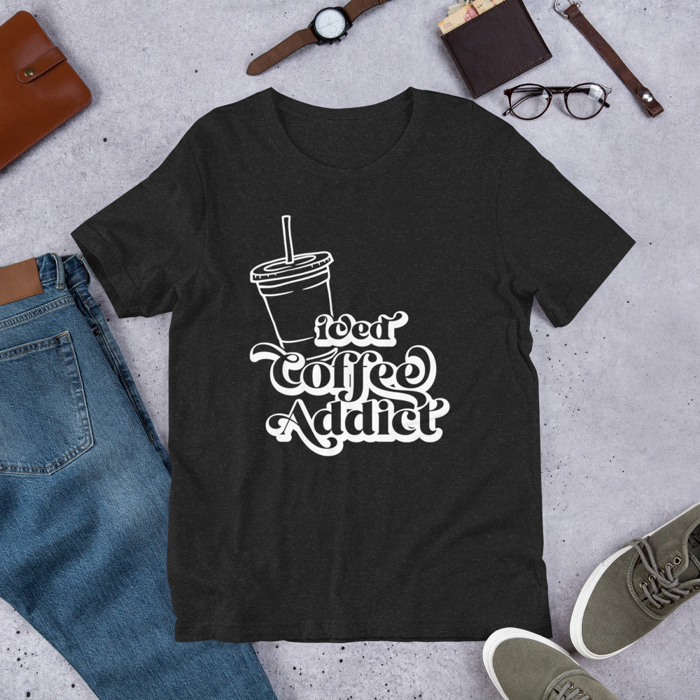 Iced Coffee Addict Unisex T-Shirt