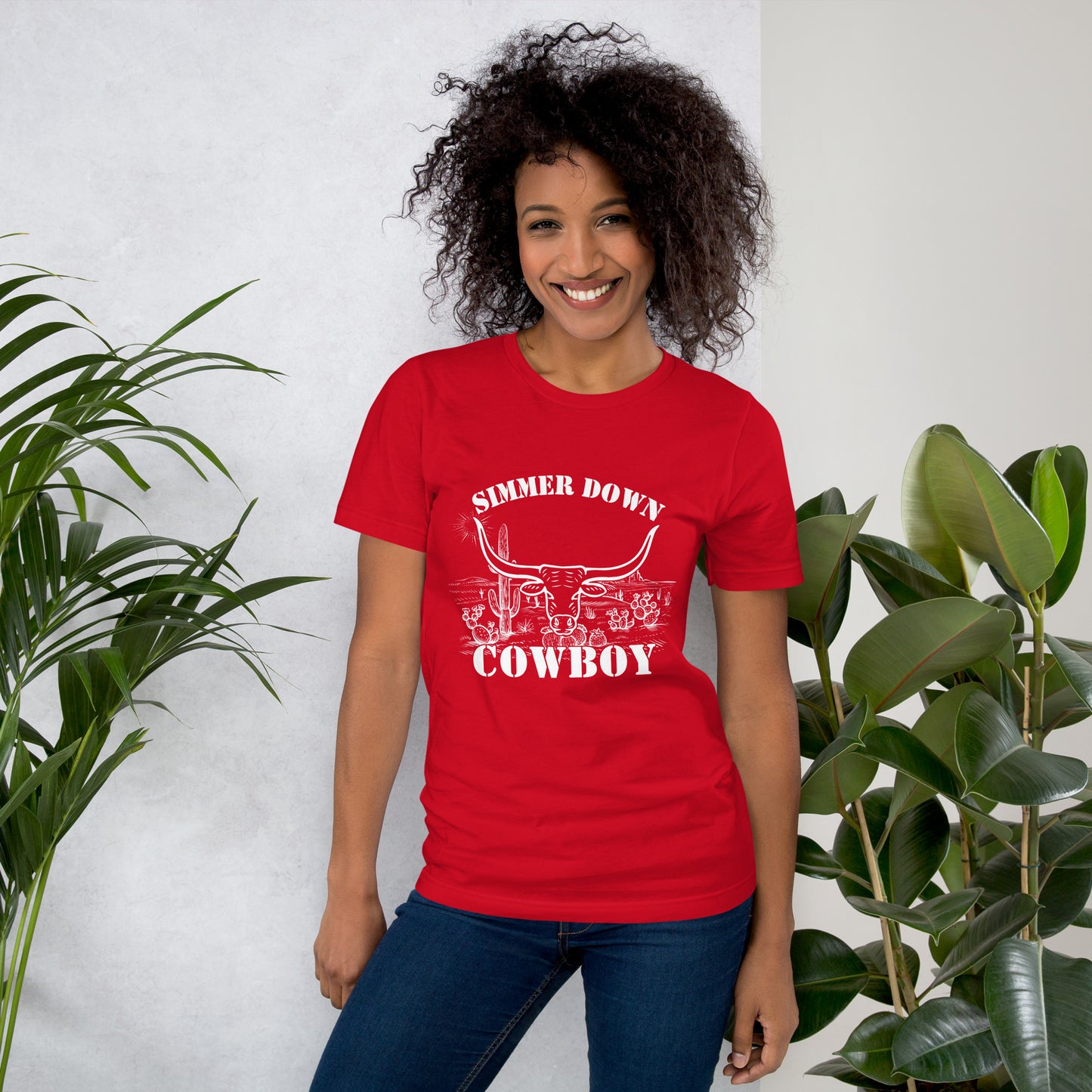 Simmer Down Cowboy Unisex T-Shirt