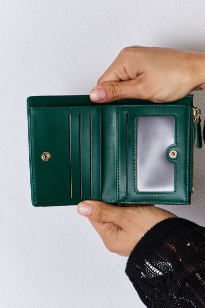 David Jones Vegan Leather Mini Wallet