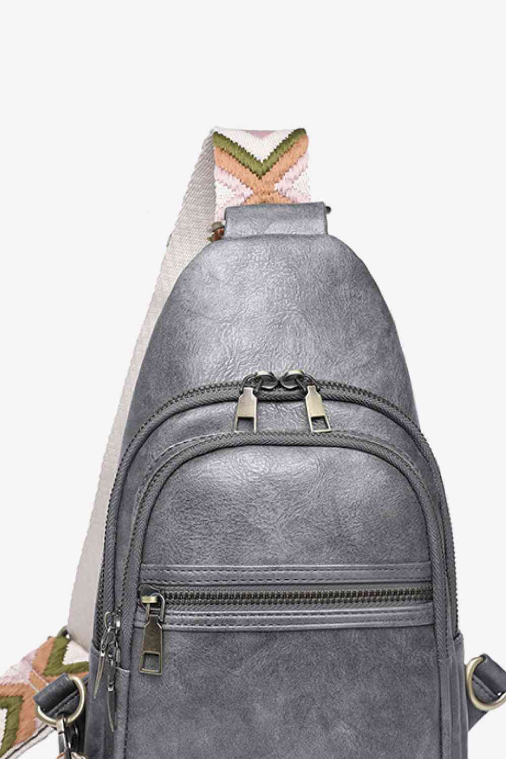 It's Your Time Vegan Leather Sling Bag